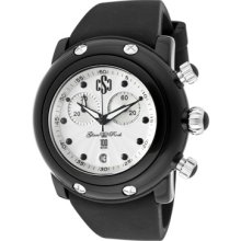 Glam Rock Watches Women's Miami Beach Chronograph Silver Textured Dial