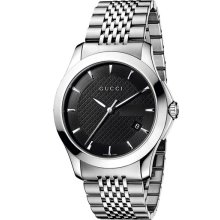 Gucci 'G Timeless' Stainless Steel Bracelet Watch