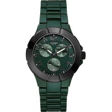 Guess Green Stainless Steel Men's Watch U10070G3