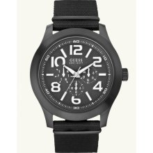 GUESS Masculine Casual Watch - Black