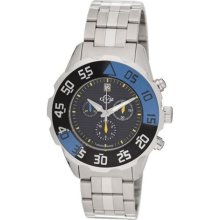 GV2 by Gevril Parachute Chronograph Bracelet Date Mens Watch 3001B