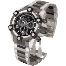 Invicta 0338 Men's Arsenal Reserve Gunmetal Stainless Steel Chronograp