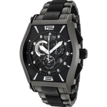 Invicta 0746 Men's Reserve Gunmetal SS Chronograph Watch