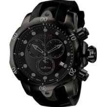 Invicta Men's Reserve Chonograph Black Rubber ...