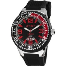 Jet Set Wb30 Men's Watch With Black / Red Dial J54443-867