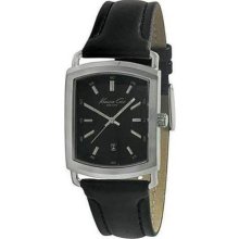 Kenneth Cole NY Men's Leather Date Watch KC1704 ...