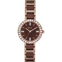 Kerri Brown and Rose Gold-Tone Watch