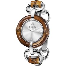 Ladies' Bamboo Silver Dial Watch