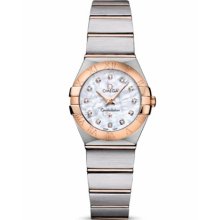 Ladies Omega Constellation 09 Brushed 123.20.24.60.08.001 Watch