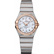 Ladies Omega Constellation 09 Brushed 123.25.27.60.55.001