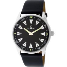 Le Chateau 2670M Blk Men'S 2670M Blk Sport Luminous Hands Watch