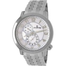 Le Chateau 5427Mauto Wht Men'S 5427Mauto Wht Cautiva Collection See-Thru Automatic All Steel Watch