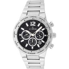 Le Chateau Cautiva Men's All Steel Chronograph Watch