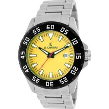 Le Chateau Stainless Steel Yellow 7075Mssmet-Yel 7075 Men'S