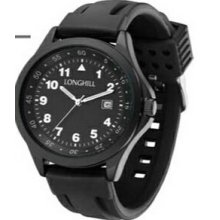 Longhill Svea Black Wrist Watch