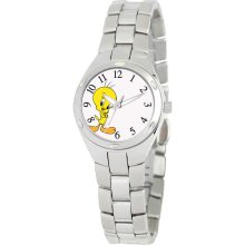 Looney Tunes Tweety Stainless Steel Women's Watch