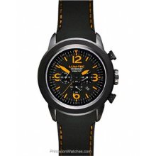 Lum-Tec Mens Lumzilla Chronograph Black PVD Black Dial LZ10