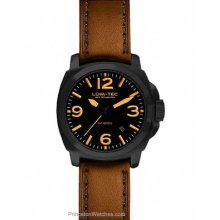 Lum-Tec Mens M-Series Watch Matte Black Dial Titanium M57