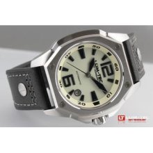 LUM-TEC v5 mens watch w/Free leather