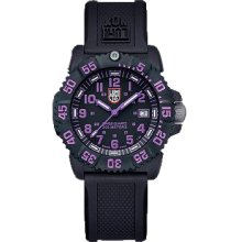 Luminox 7060 Colormark 38MM Black/Purple Watch