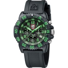 Luminox Men's Green Chronograph Watch