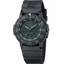 Luminox Navy Seal Black Polyurethane Mens Watch 3001.BO