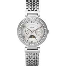 Madison Stainless Steel Multifunction Watch