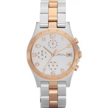 Marc By Marc Henry Two Tone Chronograph Ladies Watch MBM3070