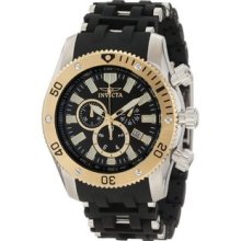 Men's 10251 Sea Spider Chronograph Black Dial