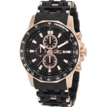 Men's 1932 Sea Spider Chronograph Black Textured Dial Black