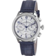 Men's 6302BVD-G3 Retro Tre Silver Chronograph Dial