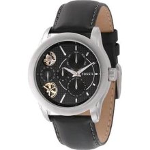 Men's black fossil twist automatic watch me1079