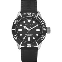 Men's black nautica watch n09600g