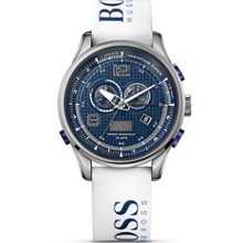 Men's Branded Strap Chronograph Watch