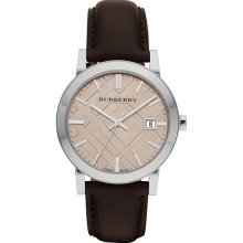 Men's Brown Leather Watch