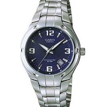 Men's casio dress edifice steel watch ef106d-2av