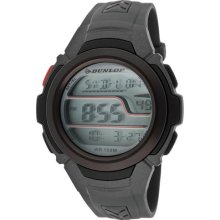 Men's Digital Multi-Function Gray Rubber ...