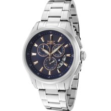 Men's Invicta II Chronograph Blue Dial Stainless