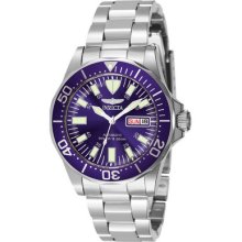 Mens Invicta Sapphire Automatic Diver Watch in Stainless Steel (7042)