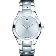 Men's Luno Stainless Steel Silver Dial