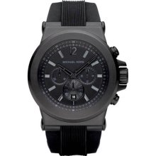 Men's Michael Kors Silicone Chronograph Watch