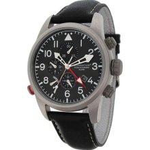 Men's Momentum Watch Titan III Chronograph Leather