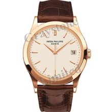 Men's Patek Philippe Automatic Calatrava Watch - 5296R