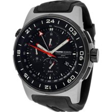 Men's Pilot XL Limited Edition Automatic Chronograph GMT Black Ru ...