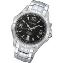 Men's Seiko Coutura Perpetual Silver-Tone Stainless Steel Watch with