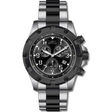 Men's Specialty Chronograph Black Dial Two Tone ...