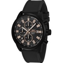 Men's Specialty Chronograph Black Carbon Fiber Dial Black