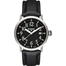 Men's Stainless Steel Classic Basic Black