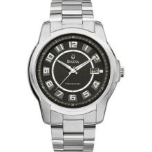 Men's Stainless Steel Precisionist Claremont Quartz Black