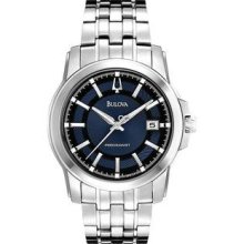 Men's Stainless Steel Precisionist Quartz Blue Tone